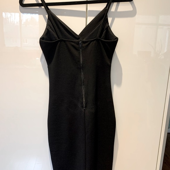 Fashion Nova - Black Button Dress - XS - Picture 3 of 5